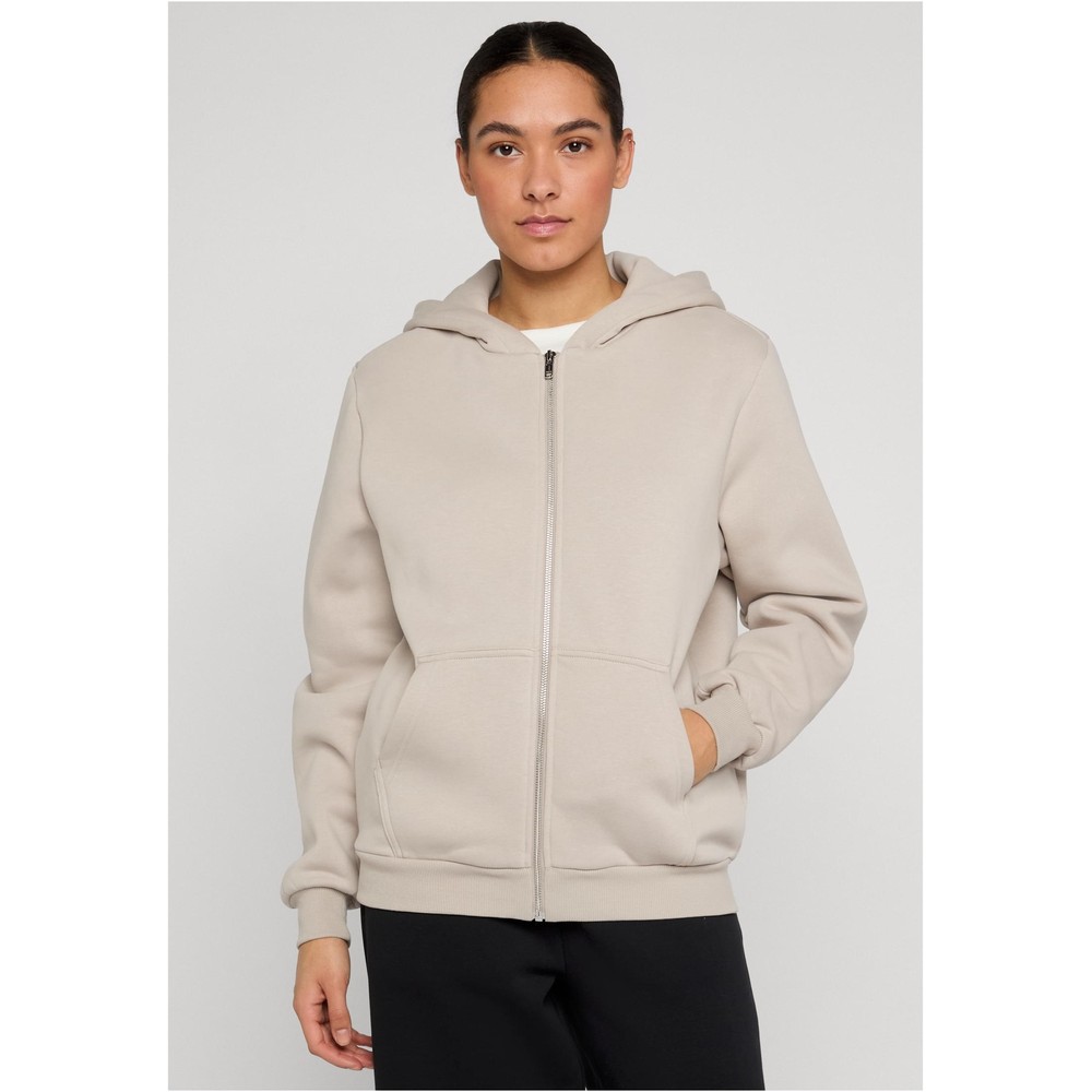 Urban Classics - Fluffy Zip hoodie - Grey